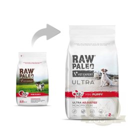 Vetexpert Raw Paleo Ultra Karma Dla Szczeniąt Mini Wołowina 2kg