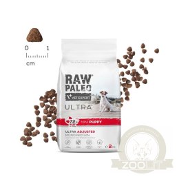Vetexpert Raw Paleo Ultra Karma Dla Szczeniąt Mini Wołowina 2kg