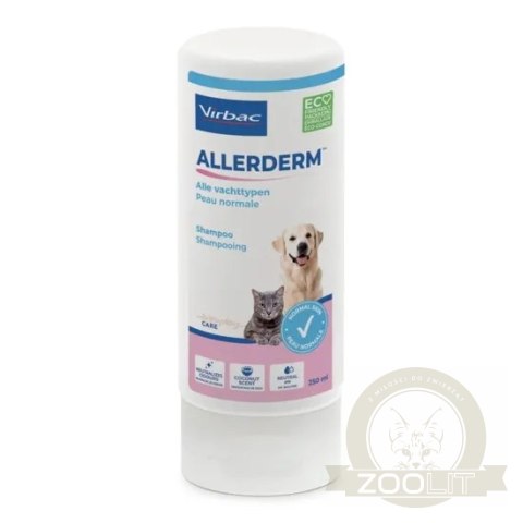 Virbac Allerderm Szampon Dla Psów I Kotów Do Skóry Normalnej 250ml