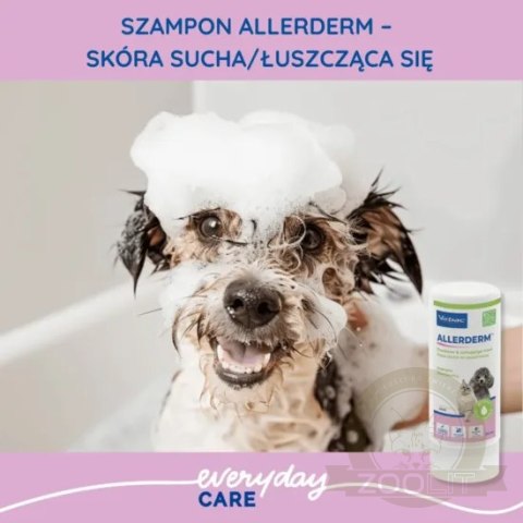 Virbac Allerderm Szampon Dla Psów I Kotów Do Skóry Suchej I Łuszczącej Się 250ml
