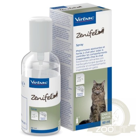 Virbac Zenifel Spray Dla Psa I Kota 60ml