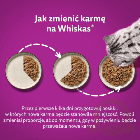 Whiskas Adult Saszetki 40 x 85g Drobiowe Frykasy Mokra Karma