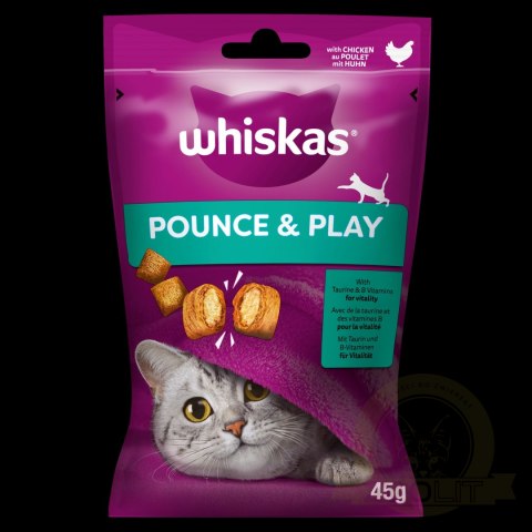 Whiskas Energia I Witalność Przysmak Dla Kota Z Kurczakiem 45g