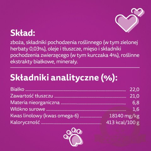 Whiskas Zdrowy Blask Przysmak Dla Kota Z Kurczakiem 45g