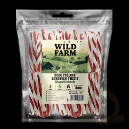 Wild Farm Kanapka Z Kaczką 500g Przysmak Dla Psa