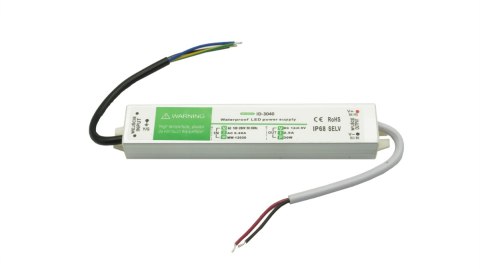 Komp. zasilania wodoodp. IP67 2,5A 30W12V DC