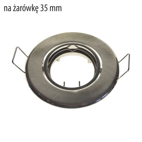 Oprawka okrągła ruchoma 35 mm - odlewsatyna