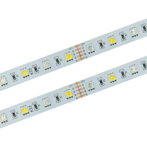 Taśma LED 60 SMD 5050 IP20 - RGB+NW naprzemian 10mm