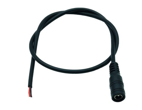 Gniazdo DC 2,1/5,5 z przewodem 45 cm
