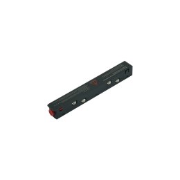 Łącznik do szyn prosty czarny Magnetic 48V
