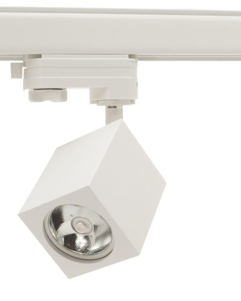 Lampa na szynoprzewód biała BRICK 3F