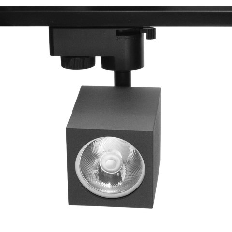 Lampa na szynoprzewód czarna BRICK