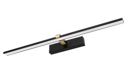 Lampa nad lustro VENUS 12W 60cm cz-złota4200K