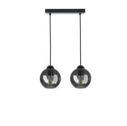 Lampa wisząca klosz dymiony NEBIOS-2
