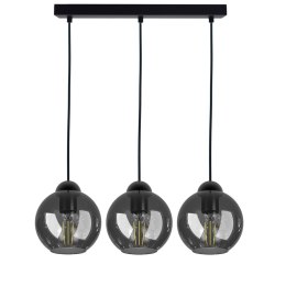 Lampa wisząca klosz dymiony NEBIOS-3