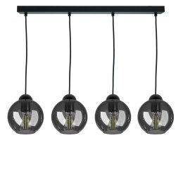 Lampa wisząca klosz dymiony NEBIOS-4