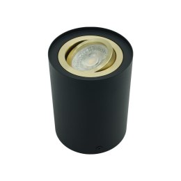 Oprawa natynkowa SPOT CRONO czarno-złota 125 mm ruchoma