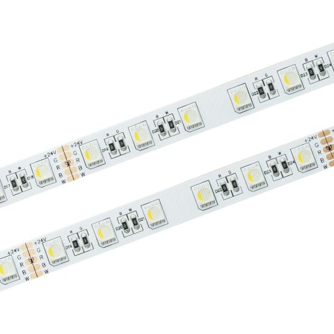Taśma LED 60 SMD 5050 IP20 - RGBW 24Vszer.12mm