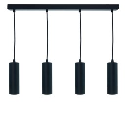 Tuba wisząca czarna CIRCUS-4 SLIM 170x55