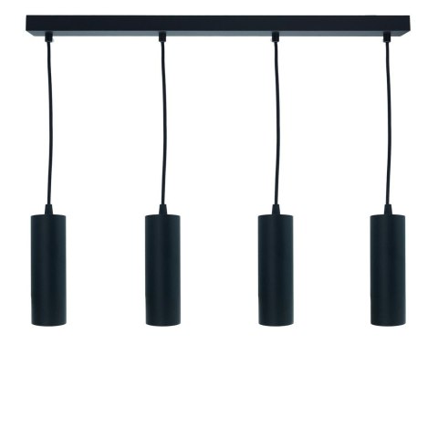 Tuba wisząca czarna CIRCUS-4 SLIM 170x55