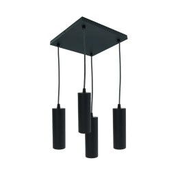 Tuba wisząca czarna CIRCUS-4S SLIM 170x55