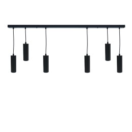 Tuba wisząca czarna CIRCUS-6 SLIM 170x55