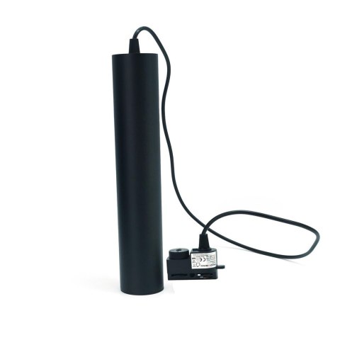Tuba wisząca na szynoprzewód 290x55czarna TRACTUS ROPE SLIM
