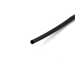 Koszulka termokurczliwa 4mm 1m czarna