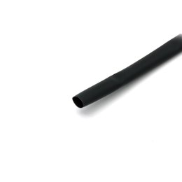 Koszulka termokurczliwa 6mm 1m czarna