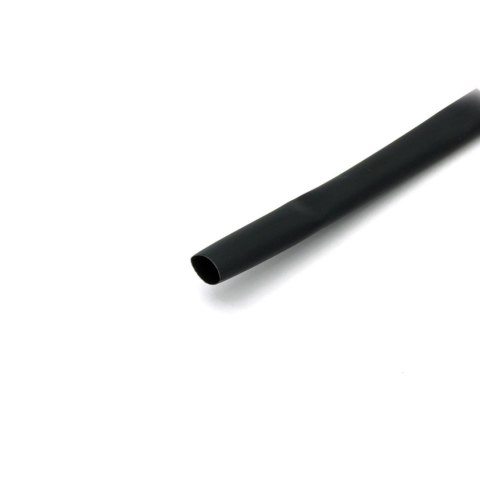 Koszulka termokurczliwa 6mm 1m czarna