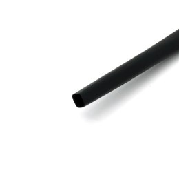 Koszulka termokurczliwa 8mm 1m czarna