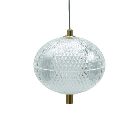 Lampa wisząca LED AMERILLA 15cm złoto szczotkowane 15W 4000K