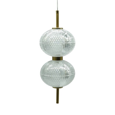 Lampa wisząca LED AMERILLA 39cm złoto szczotkowane 30W 4000K