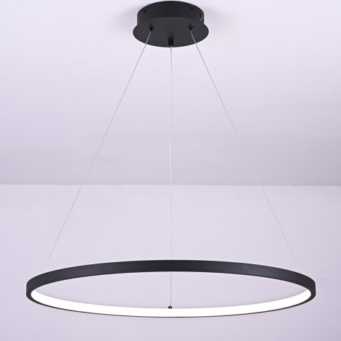Lampa wisząca LED PEORIA 36W czarny4000K