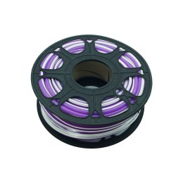 Neon frez 6 mm silikonowa osłona do taśmy LED fioletowa