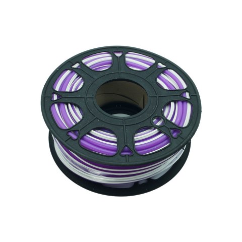 Neon frez 6 mm silikonowa osłona do taśmy LED fioletowa