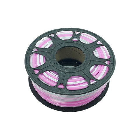 Neon frez 6 mm silikonowa osłona dotaśmy LED jasnoróżowa