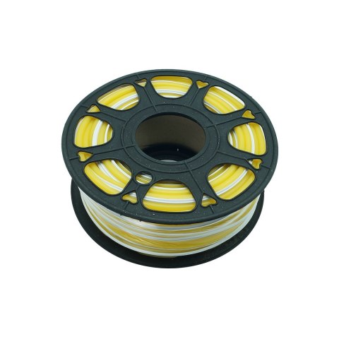 Neon frez 6 mm silikonowa osłona dotaśmy LED żółta
