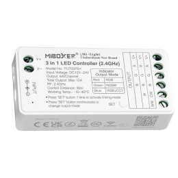 Odbiornik taśm LED RGB/RGBW/RGB-CCT 12A