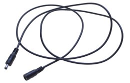 Przedłużka DC 2,1x5,5 wtyk/gniazdo 160cm