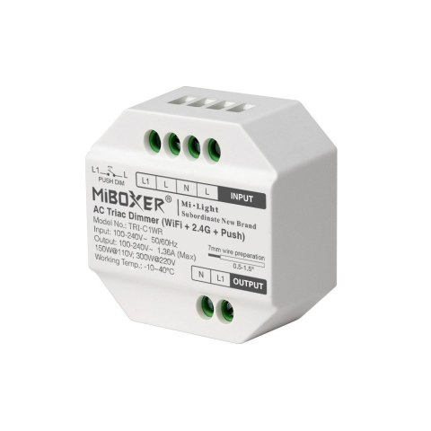 Ściemniacz TRIAKOWY 230V WiFi+2.4G + Push