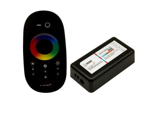 Sterownik RGB RF 2,4G czarny