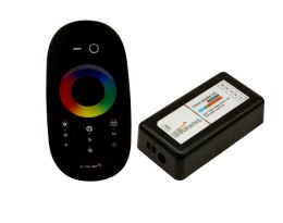 Sterownik RGBW RF 2,4G czarny