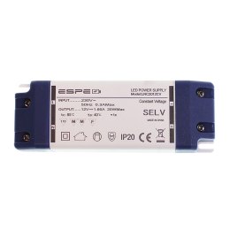 Zasilacz stałonapięciowy LED 12V 20W