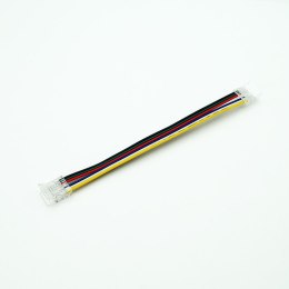 Złączka dwustronna 12 mm RGB+CCT COBCLICK z przewod