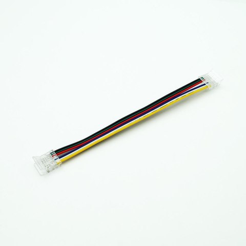 Złączka dwustronna 12 mm RGB+CCT COBCLICK z przewod