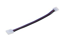 Złączka dwustronna 12 mm RGBW z przew.