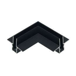 Łącznik kątowy SUPERSLIM magnetyczny GK czarna