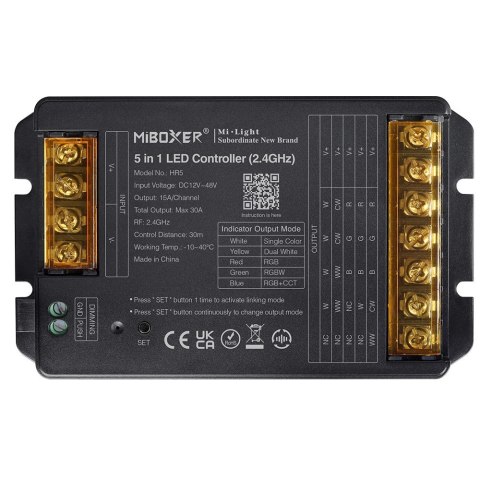 Sterownik HR5 RF 2.4G 30A 5in1