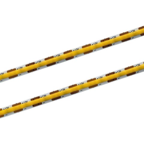 Taśma LED COB 400SMD 3000K 12V 5mm 12W/m Slim